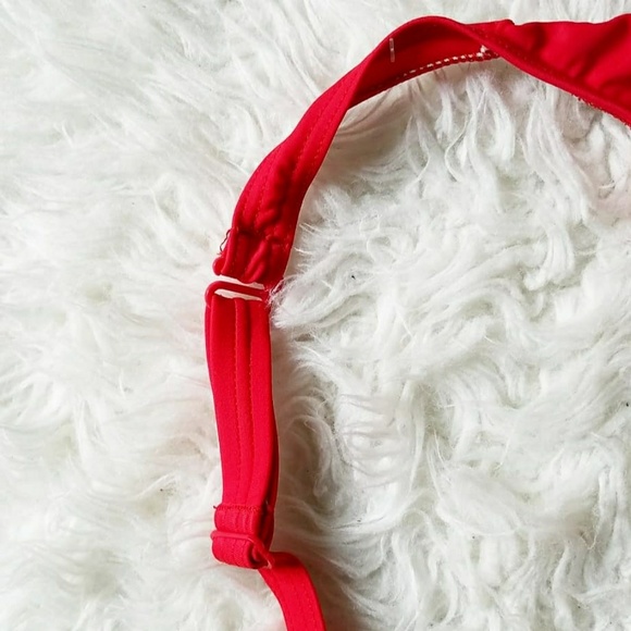 St. John's Bay Red Halter Swim Tankini - Picture 5 of 6